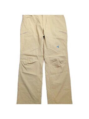 Eddie Bauer First Ascent Pants Mens w36"x30" Tan Outdoors Hiking Gorpcore Skater